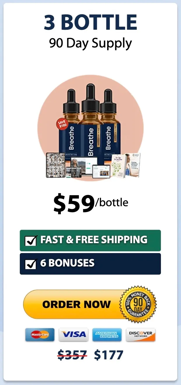 Breathe 3 bottles
